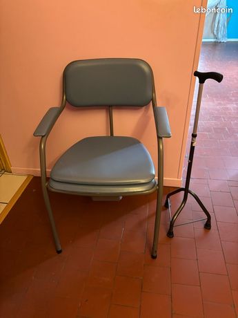 Chaise pot et canne