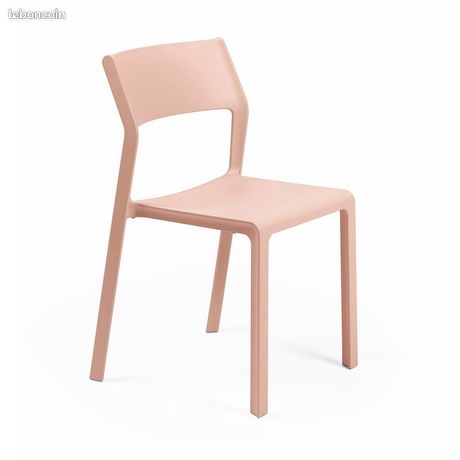 Chaises de bistrot nardi rose