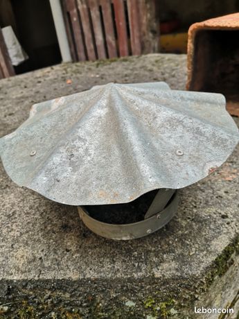 Chapeau sortie cheminée