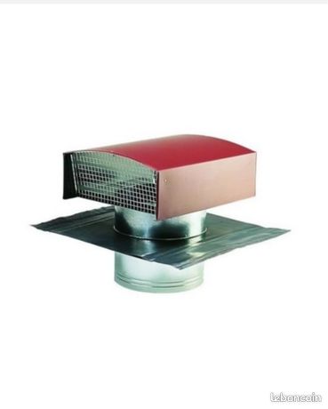Chapeau / sortie de toiture diamètre 160