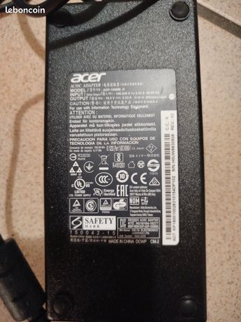Chargeur adaptateur acer adp-1800MB K