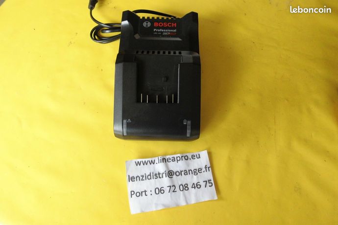 Chargeur batteries BOSCH Professional GAL 18V-40. Tva sur