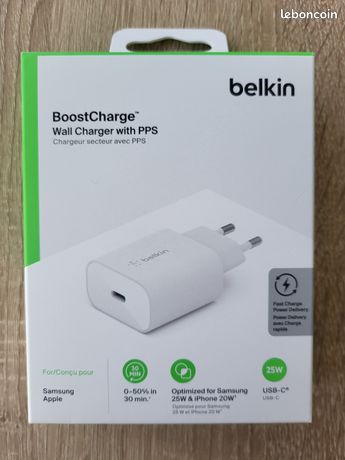 Chargeur Belkin BoostCharge PPS