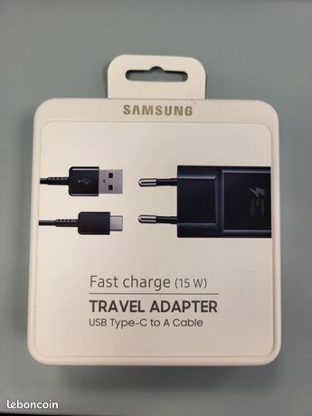 Chargeur charge rapide Samsung USB-C