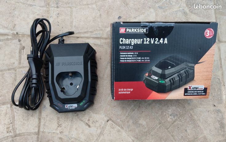 Chargeur de batterie Parkside 12v- PLGK 12 A3
