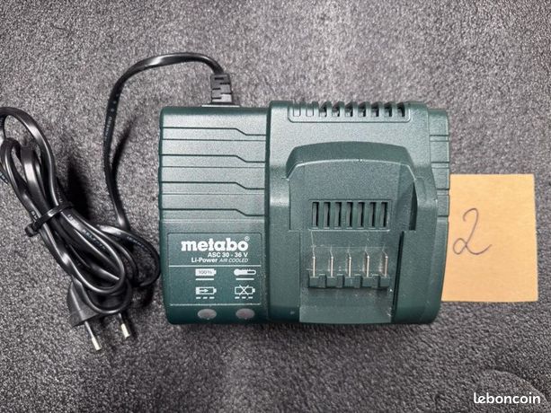 Chargeur Metabo ASC30-36V li-Power