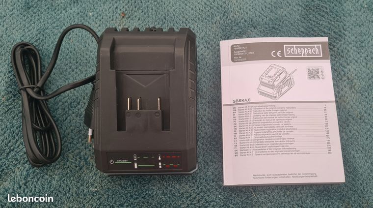 Chargeur scheppach ixes