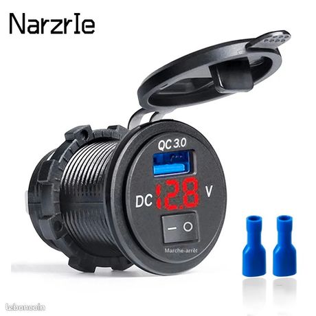 Chargeur USB a encastrer 12 v van camping car fourgon aménagé ducato