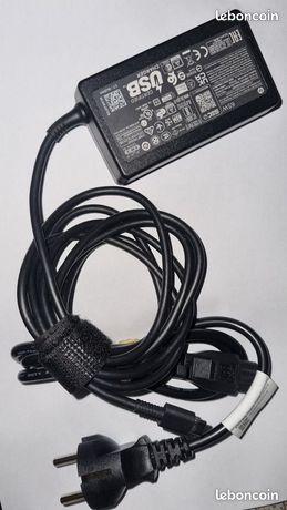 Chargeur USB-C 65w L67440-001 original HP chargeur USB-C 65 watts