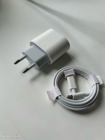 Chargeur avec câble 20w pour iPhone