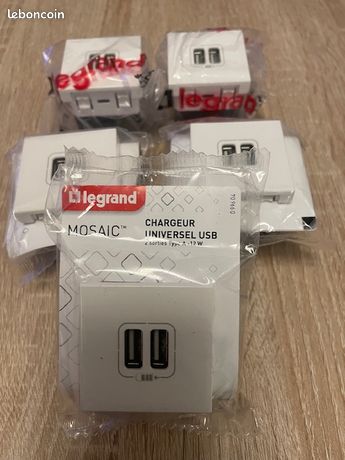 Chargeurs USB Legrand Mosaic