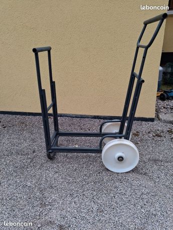 Chariot à bois d'intérieur