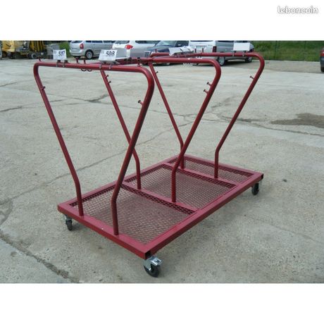 Chariot de manutention, chariot sur roulette, chariot roulant