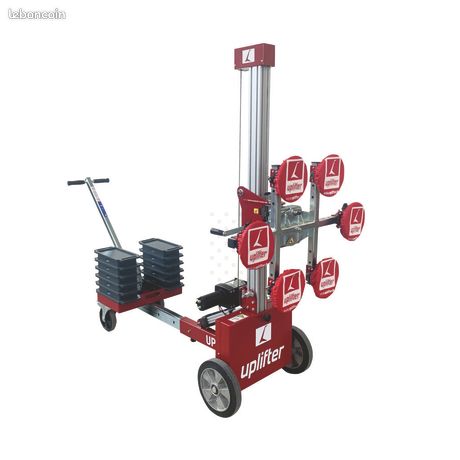 Chariot de transport vitre uplifter upt400