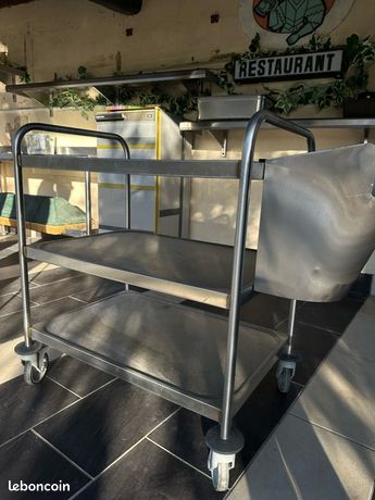 Chariot Inox alimentaire