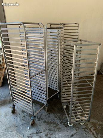 Chariot inox/echelle inox