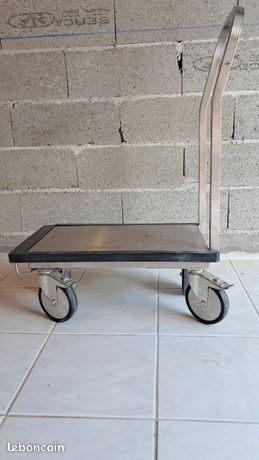Chariot inox / plate forme manutention