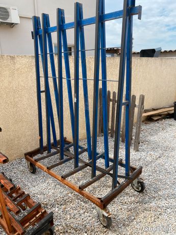 Chariot miroitier menuisier