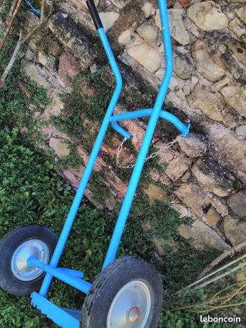 Chariot porte bouteille de gaz