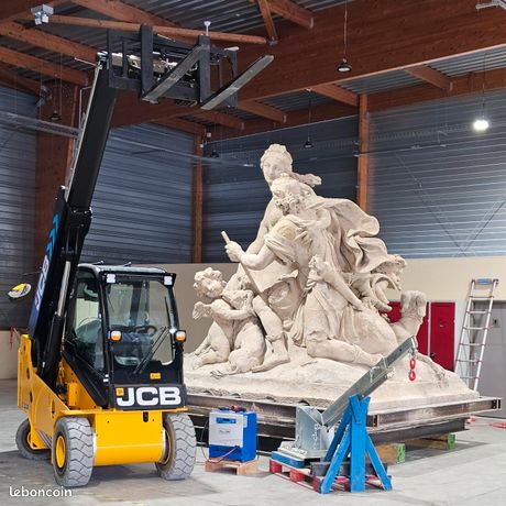 Chariot télescopique électrique Teletruk JCB 30-19E zéro émission, silencieux