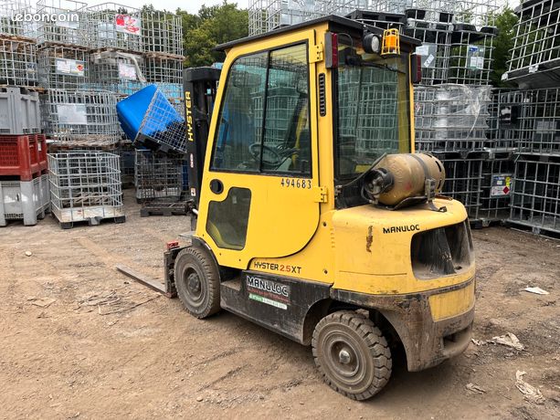 Chariot elevateur 2t5 gaz