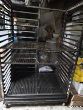 Chariots acier pour boulangerie