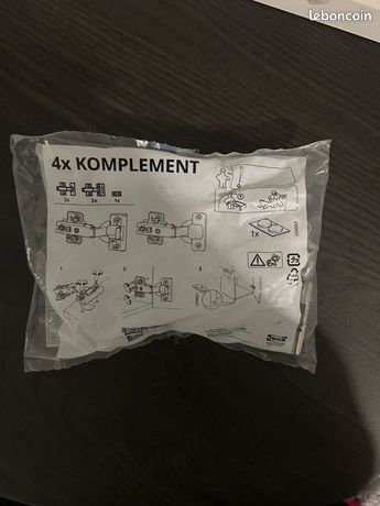 Charnière fermeture silencieuse IKEA