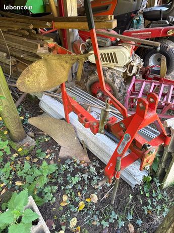 Charrue brabant réversible micro tracteur