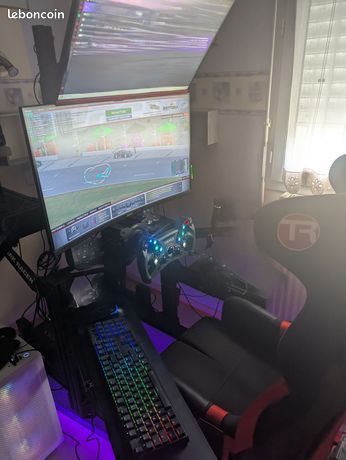Chassi sim racing trak racer tr 80