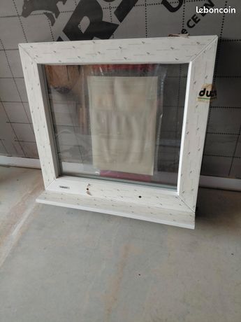 Chassis fixe pvc blanc