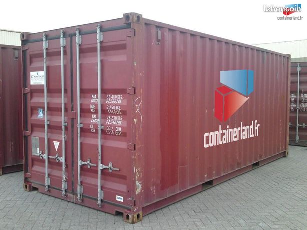 CHAU52 - Container 20 / 40 pieds (6 ou 12m) - Conteneurs révisé et étanche - Occasion