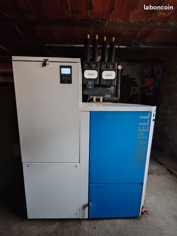 Chaudière okofen easypell + ballon d'eau chaude