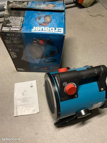 Chauffage d'atelier et de chantier Erbauer 3 000W