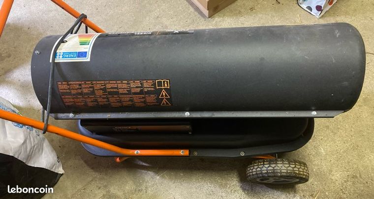 Chauffage de chantier