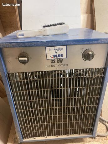 Chauffage électrique puissant et soufflant