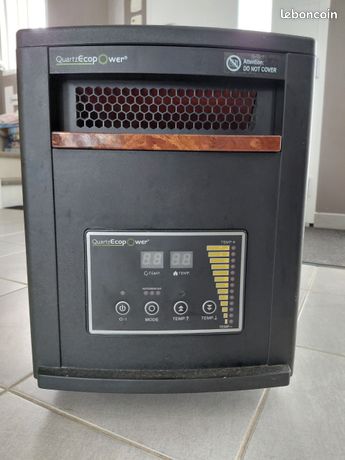 Chauffage mobile Quartz Ecopower