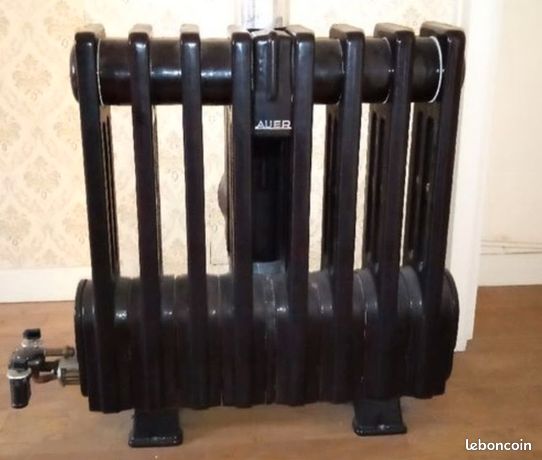 Chauffage/Radiateur gaz Auer en fonte