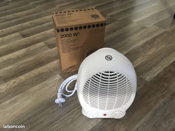 Chauffage soufflant électrique neuf