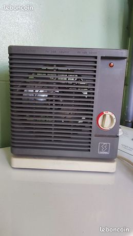 Chauffage soufflant radiateur Ventilateur en bon état de fonctionnement livraison possible 4 euros