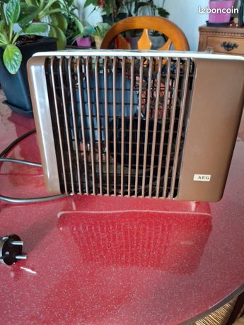 Chauffage ventilateur AEG vintage