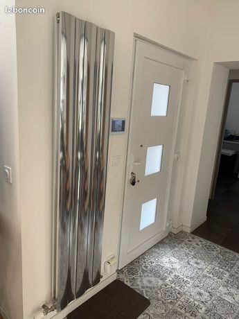 Chauffage mural design en alu