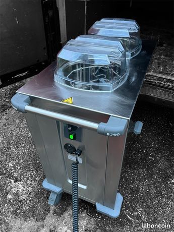 Chauffe assiettes sur roulettes b pro comme neuf