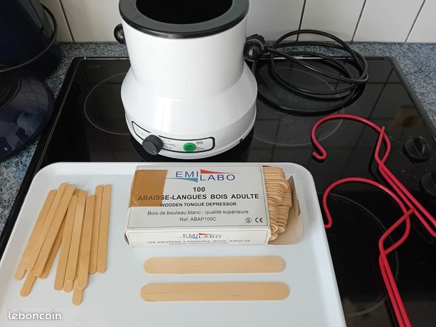 Chauffe-cire pour pot de 800 ml et divers accessoires