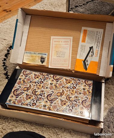 Chauffe plat à accumulation japy vintage neuf