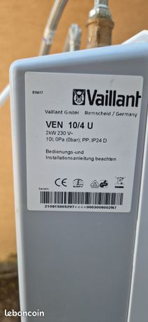 Chauffe eau VAILLANT VEN 10/4 U
