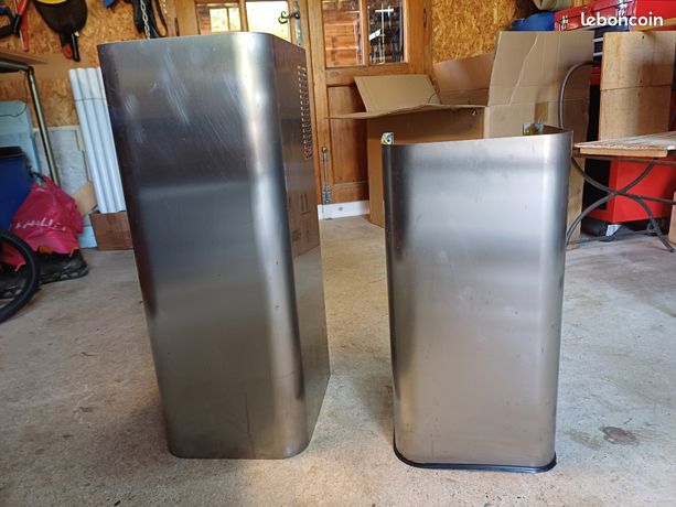 Cheminée inox pour hotte Electrolux AFCV9033X