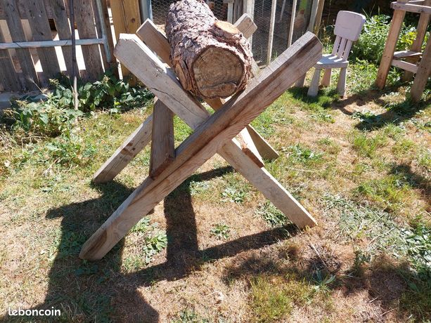 Chevalet à buche