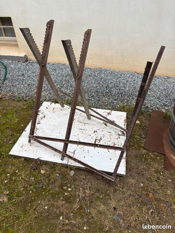 Chevalet en fer