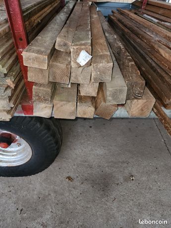 Chevrons poteaux liteaux