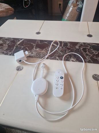 Chromecast 4k avec prise rj45
